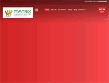 Tablet Screenshot of matrixinnovative.com